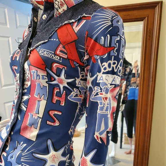 Parasuco stretch shirt - funky unique - Picture 2 of 7